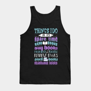 Book Addict Tank Top